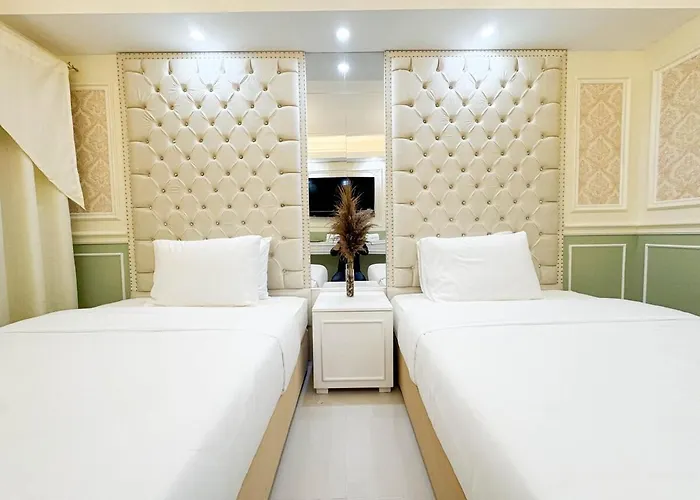 Homefort Twin Bed - Red Residences Makati 2202 * Manila