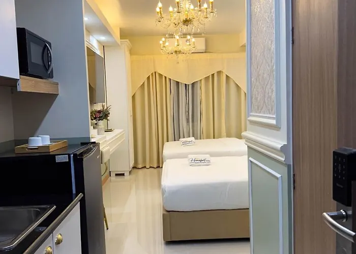 Homefort Twin Bed - Red Residences Makati 2202 Apartment